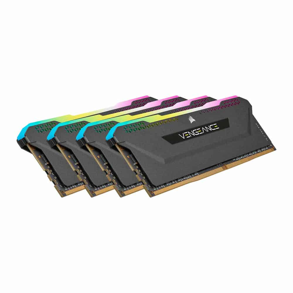 (image for) Corsair Vengeance RGB PRO SL Black 128GB 3200MHz DDR4 Memory Kit